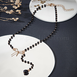 4 шт. ожерелье из сплава с подвеской в виде банта для женщин&nbsp;NJEW-LP0001-28B