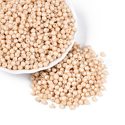 Стеклянные бусины с перламутровым эффектом для выпечки&nbsp;SEED-T007-21A-02