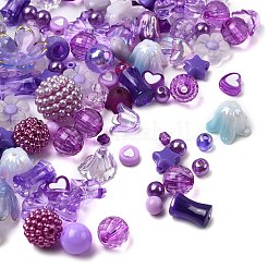 Непрозрачные и прозрачные акриловые бусины&nbsp;SACR-XCP0001-06D