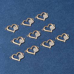 10 шт. сплав кристаллов стразов звенья/соединители&nbsp;ALRI-FS0001-03G