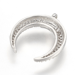 Латунные микро проложить кубического циркония подвески&nbsp;LS-ZIRC-G107-05P