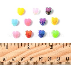 200 шт. 2-х цветные бусины из АБС-пластика KY-FS0001-42C