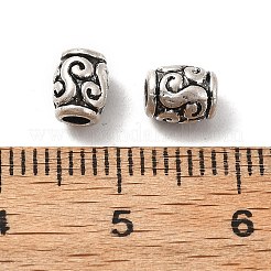 Сплавочные овальные бусины тибетского стиля &nbsp;PALLOY-F317-02AS