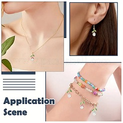 20 шт. подвески из двухцветного сплава с эмалью&nbsp;ENAM-FS0004-07