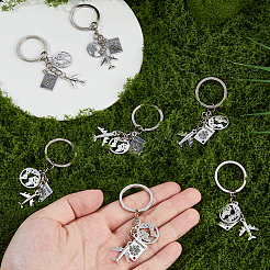 24шт брелок из сплава&nbsp;KEYC-DC00041