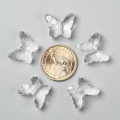 Прозрачные акриловые бусины&nbsp;PL405Y-6