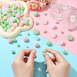 250 г УФ-покрытие радужные переливающиеся непрозрачные акриловые бусины&nbsp;PACR-CJ0001-38B