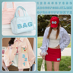 2 комплект из 2 стилей вышитых букв и цифр на тканевой основе&nbsp;PATC-FG0003-32