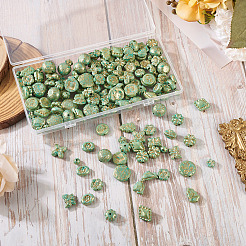 92 шт. Непрозрачные акриловые бусины&nbsp;OACR-TA0003-77