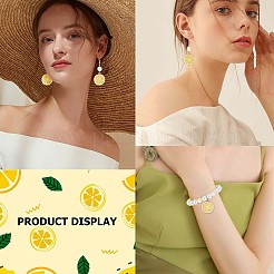 40шт подвески из эмалированного сплава с покрытием из светлого золота&nbsp;ENAM-SC0003-62