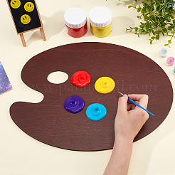 1шт деревянная палитра для масляной живописи&nbsp;AJEW-BC0009-33