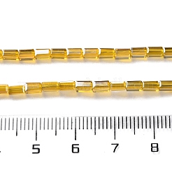 Гальваническое покрытие прозрачные стеклянные бусины нити перламутровый блеск покрытие&nbsp;EGLA-H106-01A-PL03