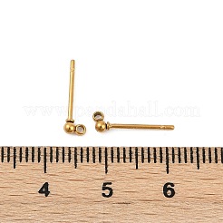 Ионное покрытие (ip) 304 нержавеющая сталь гвоздики фурнитура для сережек&nbsp;STAS-F227-18F-G01