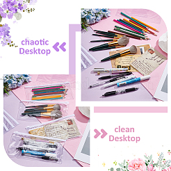 120 шт. прозрачный ПВХ-пакет для файлов с застежкой-молнией формата А6&nbsp;ABAG-WA0001-04