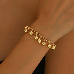 Старинные железные круглые бусины браслеты с подвесками&nbsp;MW7746