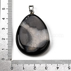 Подвески из натурального агата (окрашенного и нагретого)&nbsp;G-F820-14P-21