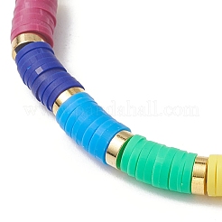 Браслеты из полимерной глины с бусинами для женщин BJEW-JB11502