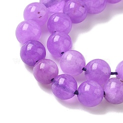 Окрашенные природные малайзии нефрита бисер нитей&nbsp;G-G021-02A-05