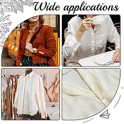 42 шт. 4 стиля 4-дырочные натуральные ракушечные пуговицы&nbsp;SHEL-BBC0001-16