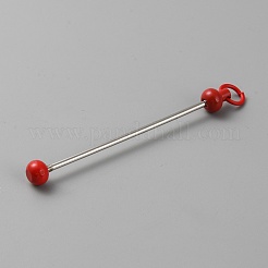 Железный стержень из бисера брелок для изготовления ювелирных изделий своими руками&nbsp;IFIN-SZC0005-01A-07