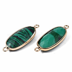 Соединительные звенья из синтетического малахита&nbsp;G-S359-337A