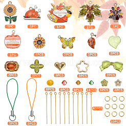 Набор для самостоятельного изготовления ремней для мобильных устройств на день благодарения&nbsp;DIY-SC0032-69