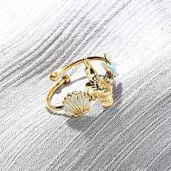 Кольца-манжеты из нержавеющей стали 304&nbsp;RJEW-D329-01A-G