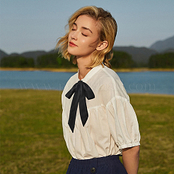 2 шт. шифоновых галстуков для женщин&nbsp;AJEW-SP0003-52A