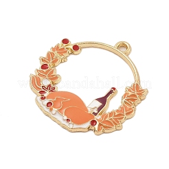 Подвески из сплава с эмалью ко дню благодарения&nbsp;FIND-Z064-03I