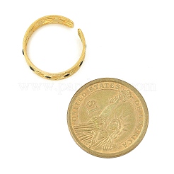 Полые эмалированные манжеты из нержавеющей стали 304 для женщин&nbsp;LS-RJEW-G338-11G