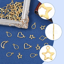 60 шт. 5 стиля подвески из нержавеющей стали 304&nbsp;STAS-FS0001-87