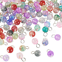 80шт 8 стиля прозрачные акриловые подвески&nbsp;PALLOY-TAC0201