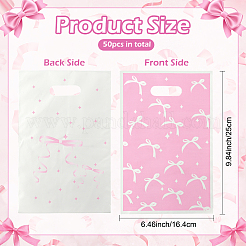 Матовые пластиковые упаковочные пакеты с прорезанной ручкой&nbsp;ABAG-WH20011-30