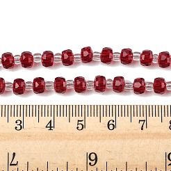 Прозрачные стеклянные бусины&nbsp;GLAA-P076-01A-03