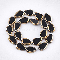 Стеклянные бусины с гальваническим покрытием &nbsp;X-EGLA-S188-04A