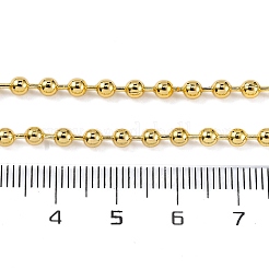 Ожерелья-цепочки из латуни с покрытием стойки для женщин&nbsp;NJEW-A035-03G