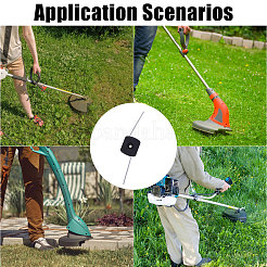 Сменные головки из пластика и стали для электрической беспроводной газонокосилки&nbsp;FIND-WH0173-350A