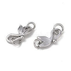 Латуни крюка и S-крючок застежки&nbsp;KK-G497-25P