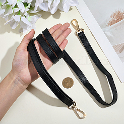 1 шт. регулируемых ремней для сумки из искусственной кожи черного цвета&nbsp;AJEW-CL0002-19KCG