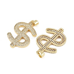 Латунные микро проложить кубического циркония подвески&nbsp;KK-S526-22G