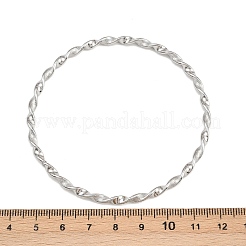 Браслеты-витки из нержавеющей стали 304 для женщин&nbsp;LS-BJEW-G759-06P