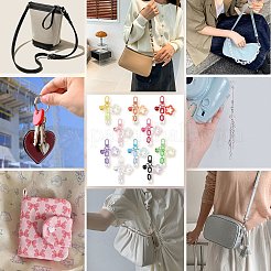 10 шт. 10-х цветные подвесные украшения из цинкового сплава&nbsp;KEYC-BBC0001-15