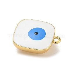 Подвески из латуни с покрытием из эмали&nbsp;KK-G515-22G