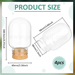 Стеклянный купол&nbsp;AJEW-WH0609-233A