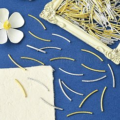 Бисера латунной трубки&nbsp;KK-YW0001-98A-G