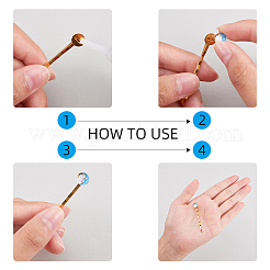 Наборы выводов для заколок для волос с железными волосами&nbsp;PHAR-PH0001-07-WH