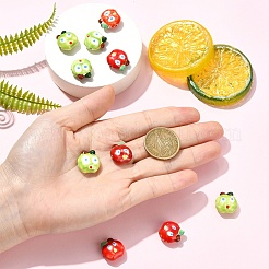 5шт фарфоровые бусины ручной работы&nbsp;PORC-YW0001-68A