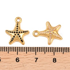 Подвески из нержавеющей стали 304 с эмалью&nbsp;STAS-A135-09G