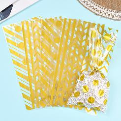 100 шт. 4-х видов прямоугольных пластиковых пакетиков для конфет&nbsp;ABAG-WH20013-19B