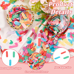 100 г бумажного конфетти для разбрасывания по столу&nbsp;AJEW-SP0002-86